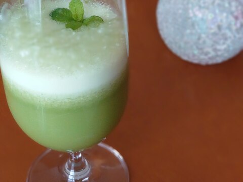 ホエーinᕷ˖小松菜と乳酸菌の野菜ジュースꕤ୭*